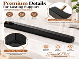 22'' Button Surface Cushion Single Person Straight Leg Adjustable Piano 67923175