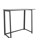 Simple Collapsible Computer Desk Black 92487333