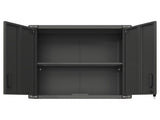 Metal Wall-Mounted Tool Storage Cabinet with 2 Locking Door 1 adjustable Shelf 1 Opened Drawer for 75192914
