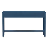U_STYLE Contemporary High-Quality Entryway Console Table with 4 Spacious Drawersm,1 Practical Bottom N711P218638V