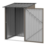 ZNTS Garden Storage Shed /Galvanized Steel Tool House -AS （Prohibited by WalMart） 53859820