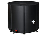 132 Gallon Folding Rain Barrel Water Collector Black 97678622