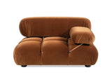 Marcel 36" Bubble Modular Modern Lounge Arm Chair, Olive Green Performance Velvet B2719P280168
