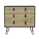 Huna Hairpin Legs Dresser with 3-Drawer Storage B200P173219