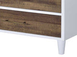 Lurel White & Weathered Oak Finish Accent Table B2726P288770