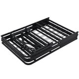 Queen Metal Platform Folding Bed Frame 14 Inch High Queen Size Box Spring Replacement Heavy Duty W311P313799