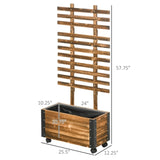 ZNTS Wooden Planter、Flower shelf 67053881