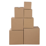 100 Corrugated Paper Boxes 4x4x4"Yellow 70323867