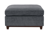 Modular Living Room Furniture Ottoman Ash Chenille Fabric 1pc Cushion Ottoman Couch B011104330