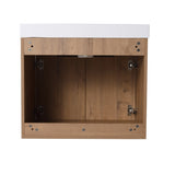 24 Inch Bathroom Vanity With Top,Resin Basin,Soft Closing Doors W99990331