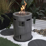 32000 BTU, CSA Certification Diameter 20 Inch Round Outdoor Gas Fire Pit,Contain 2.5kg Lava Stone W2734P194101