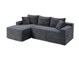 94.5" Cloud Modular Sectional Sofa Couch with L-Shape Chaise,Modern Minimalist Upholstered Couches W5515P479903