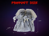 2.8ft Twin Girls Halloween Standing Decoration 82022106