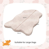 ZNTS 43 " Orthopedic Dog Bed for Large Dogs ﻿Beige 15259232