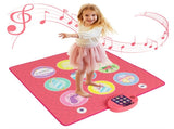Pink Kids Dance Mat , 5 Difficulty Levels & 9 Demo Songs, Non-Slip Safe Design 61304861
