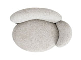 Duo 31.5" RAF One-Arm Swivel Accent Chair, Multi-Greige Beige Chenille B2719P238281
