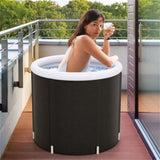 32" x 29.5" Outdoor Tub with Lid 37736194