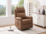 Modern Manual Recliner Swivel Rocking Recliner Massage Recliner Chair with 8-Point Massage with N763P399629D