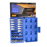 34 Piece Set of Plum Blossom Star Shaped Screwdriver Head Socket - Chrome Vanadium Steel Sleeve 66735982