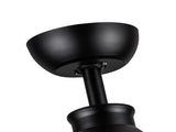 52 inch indoor black ceiling fan with LED light W1367P146433