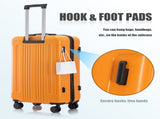 20"/24"/28" 3 pcs/set in ABS Spinner Wheel Luggage, Carry on Suitcase, Matching Color, TSA W2787P292629