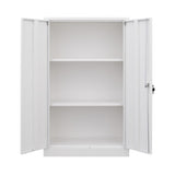 Metal Storage Cabinet with Locking Doors and Adjustable Shelf, Filing Storage Cabinet , 66558843