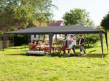 Same Code3911856510'x20' Outdoor Party Tent with 6 Removable Sidewalls, 38534135