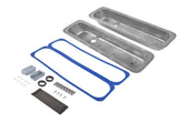 Tall Aluminum Finned Vortec Valve Covers Polished Center Bolt for Chevy SBC 283 305 327 350 33205268
