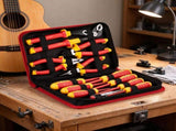 1000V Insulated Screwdriver Set 12-Piece, Professional Electrical Tool Kit with Magnetic Phillips 65093085