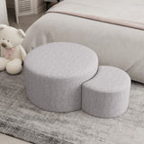 Upholstered Nesting Coffee Tables , Side Table, Footrest, Ottoman & Seat for Living Room W1435P163393