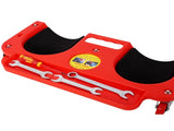 Rolling Knee Creeper Durable Knee Pads with 360 Degree Turn Casters and Tool Tray,for Garage 37101545