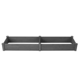 Over Ground Raised Garden Bed 96x28x10'', Large Long Planter Box for Outdoor, Tool-Free Assembly 83660771