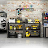 5-Tier Adjustable Metal Shelving Unit ,Heavy Duty Garage Shelving,Storage Racks,Industrial Utility 38621817