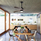 (Same SKU W1592P176977 ) 52" Ceiling Fan, Indoor Outdoor Ceiling Fan With Light with Remote Control, W1592P268338