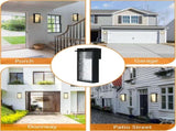 Outdoor Light Fixture Wall Light, Dusk to Dawn Outdoor Lighting Anti-Rust Wall Lantern Outside Wall W3355P323231