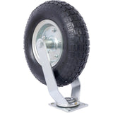 4PCS 12IN CASTER pneumatic tire, Caster Wheel, Swivel Plate, Steel Hub with W465130469