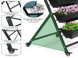 5 Tiers Vertical Garden, Vertical Garden Planter Indoor and Outdoor, Vertical Elevated Garden 89379680