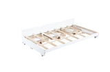 Twin Size Bed Headboard, Footboard, Trundle and Three Storage Drawers, Twin Size Pine Wood Bed W504P197162