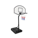 ZNTS Portable Poolside Basketball Hoop Swimming Pool 3.1ft to 4.7ft Height-Adjustable Basketball System 12837257