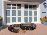 Outdoor Cat Enclosures with Tunnel, Portable Cat Play Tent Indoor Outdoor, Cat Playpen Enclosed 02353879