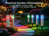 Solar Garden Stake Lights, IP44 WeatherResistant ColorChanging Outdoor Lamp, Amorphous Silicon 59301380