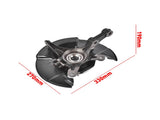 L Wheel Hub Bearing Steering Knuckle Assembly Fit for Honda Civic MUGEN Si 2006-11 80510986