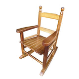 ZNTS Children's rocking oak chair- Indoor or Outdoor -Suitable for kids-Durable 88851000