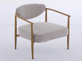 Beige fabric color dining room chair, living room chair, bedroom chair, woven fabric with foam back W3149P375463