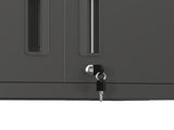 Metal Wall-Mounted Tool Storage Cabinet with 2 Locking Door 1 adjustable Shelf 1 Opened Drawer for 75192914