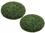 22.4IN Topiary Balls Artificial Outdoor Faux Boxwood Plants Large Green Decorative Spheres for W2945P460786