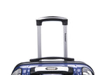 Luggage set PC material four piece travel luggage set, with rotating wheels and a sense of T3292P320449