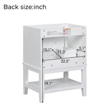 24" Bathroom Vanity Without Sink, Base Only, Solid Wood Frame, Bathroom Storage Cabinet with Drawer WF306247AAK