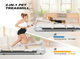 New Quiet Smart Pet Treadmill, Adjustable Speed, Perfect for Small/Medium Dogs 07458666