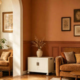 1 Tier Large Foldable Storage Cabinet with Wheels,Stackable Organizer Box for Kitchen Bathroom 25779455
